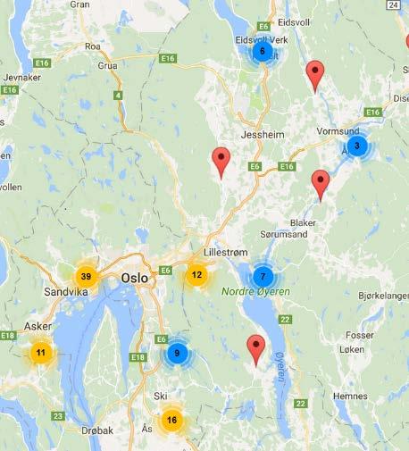 HOVEDARBEIDSOMRÅDER OG SENTRALE PROSJEKTER De mest sentrale arbeidsområdene i 2015 og 2016 har vært: Akershus musikkråd som kompetansesenter egen virksomhet og generell service overfor det regionale