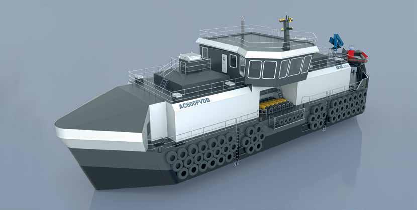 Kapasitet AC 600 PV Hoveddekk Kapasitet Fôrkapasitet: Ensilasjetank: Dieseltank: Ferskvannstank: Septikktank: