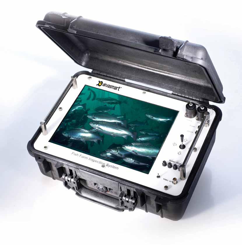 Bærbart kamerasystem Robust, fleksibelt kamerasystem KAMERA Den bærbare kamerakofferten gir deg krystallklare videobilder fra 7m 5m undervannskameraet under fôring, og gjør det