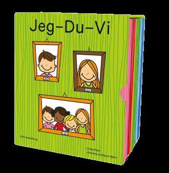 8 Jeg Du Vi Jeg Du Vi er en bokserie på seks bøker, beregnet for de yngste barna. Gjennom enkle tekster og fargerike illustrasjoner møter barna tanker om seg selv og andre.