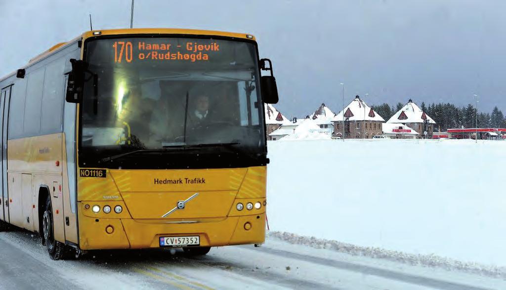 Sammen med T-banen er bussene «arbeidshestene» i kollektivsystemet, foto: Anita Høiby Gotehus. Kollektivmidler med ulike roller 7.