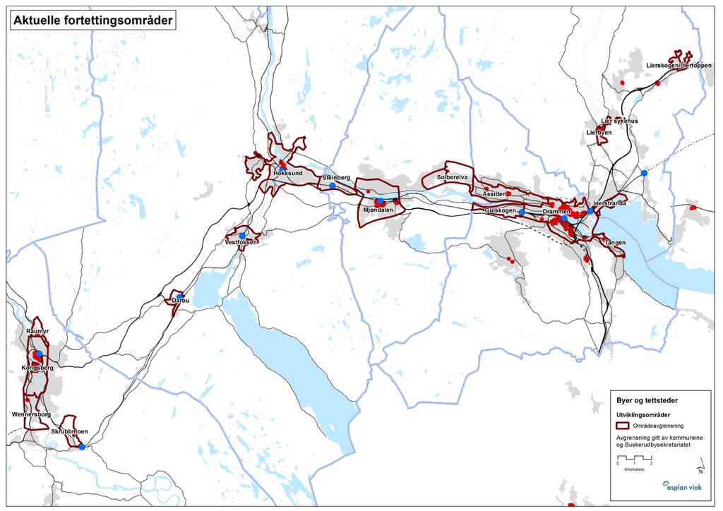 Fase 2 Utviklingsmuligheter. Attraktive og livskraftige byer og tettsteder 31 Figur 29.