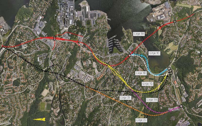 Beskrivelse av prosjektet Standard for ny Vågsbygdvei fastsettes ut fra statens gjeldende regler for veg- og gateutforming. Ny Rv 456 Vågsbygdveien er planlagt som firefelts veg med midtdeler.