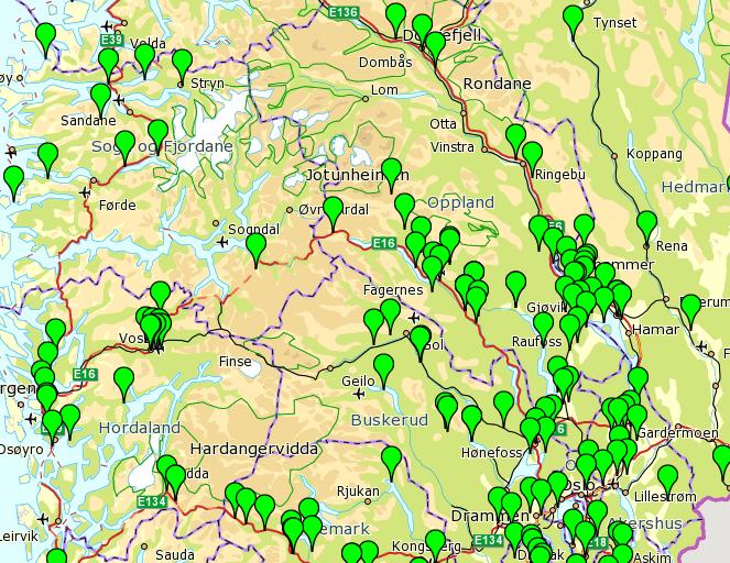 350 000 redningsaksjoner per år hvorav 50 000 er