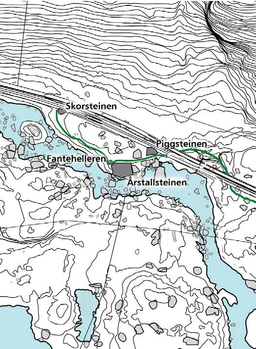 Historien Tilgangen til ferskvann fra en kilde og ly under