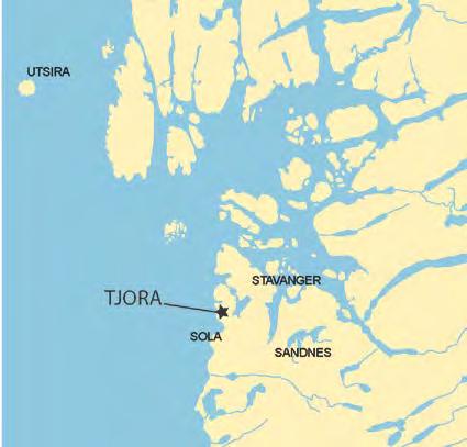 1.0 Innledning Bakgrunnen for undersøkelsene på Tjora var Byggkon og Baker Huges Norge AS sin søknad om å få utvide industriområdet Risavika sør, Orshaug.