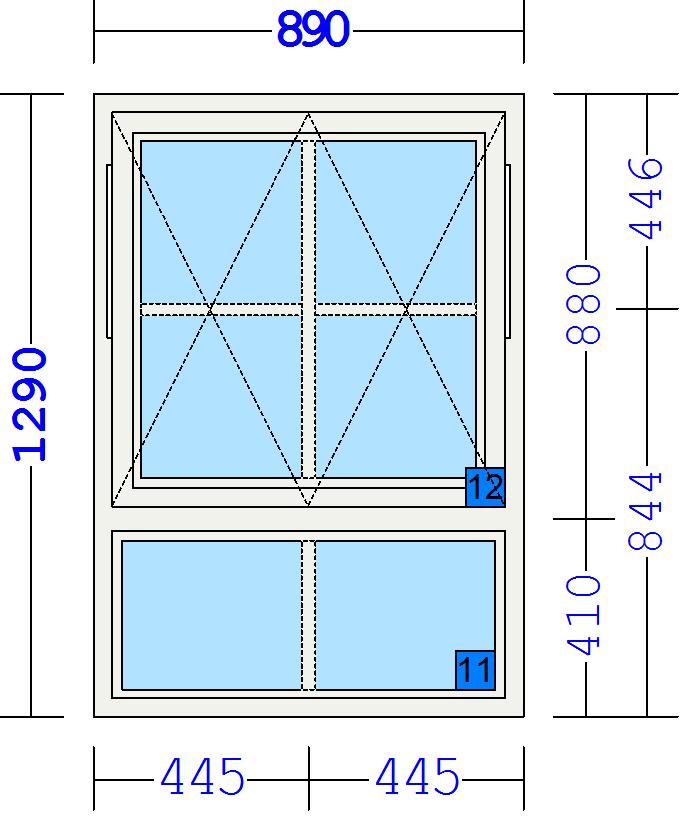 v325 PTSSPC (890x1290) 4.712,00 4.712,00 25mm álímaðir sprossar útv. og innv.