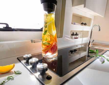 Bare Adria tilbyr innovative løsninger så som Smart Kitchen, hotel-stil Ergo-baderom, et