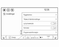 Velg tidsformatet på venstre side av skjermen. Aktiver 12 t eller 24 t. Berør + og - for å justere tidsinnstillingene. Angi dato For å justere tids- og datoinnstillingene velges Angi dato.