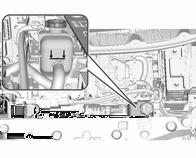 Kontroller om kjølevæsken kan ses i kjølevæskereservoaret for høyspenningsbatteriet.