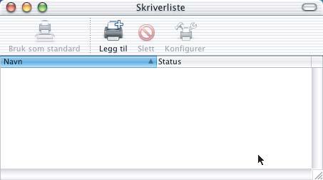 Installere skriverdriveren Macintosh