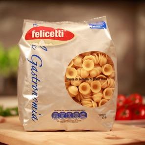 DIVERSE MAT Pasta, polenta, ris og spelt 101721 Felicetti Orecchiette 1 kg DIVERSE MAT Pasta,
