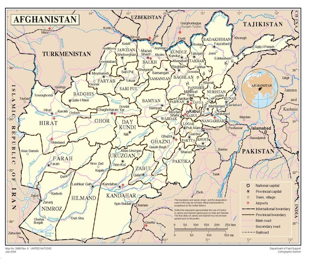 SUMMARY The security situation has deteriorated during 2010 in major parts of Afghanistan. The situation for civilians is particularly bad in the southern and eastern parts of the country.