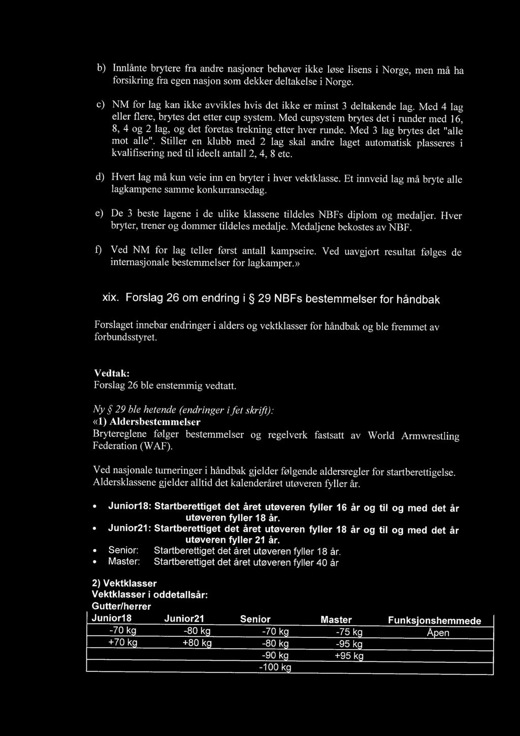 Med cupsystem brytes det i runder med 16, 8, 4 og 2 lag, og det foretas trekning etter hver runde. Med 3 lag brytes det "alle mot alle".