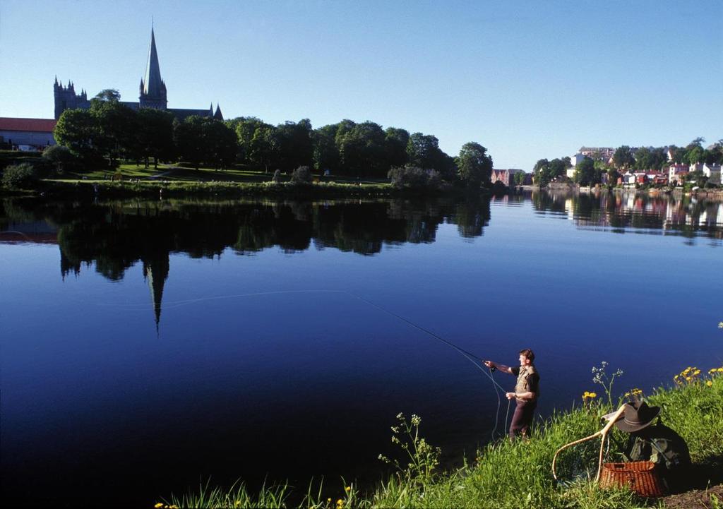 Trondheim, 10. - 11. mai 2017 Foto:... Nidelven.