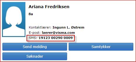 Det er ikke mulig å ringe til dette nummeret. SMS til Visma Flyt Skole følger samme takstgruppe som 3, 4 og 5 sifrede nummer.