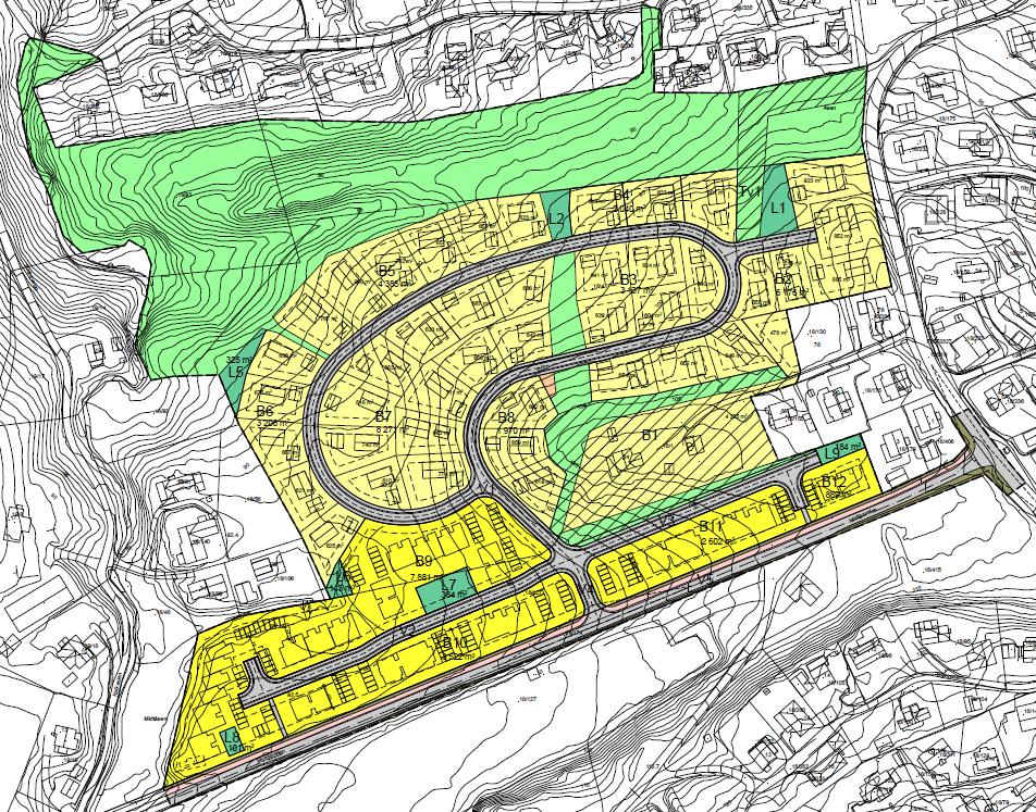 Det er i beregningene benyttet utarbeidede trafikktall (ÅDTtall) fra alt. 1c i trafikkanalysen.