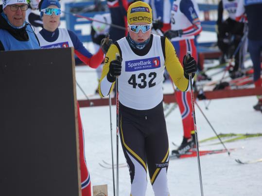 Daniel fikk en 13 plass i G16 og blant menn 18 ble Markus nr.8, John Eivind nr.10 og Benjamin nr.13. I stafett G 13-16 år gikk Daniel, Ina og Mathias, de ble nr.11.