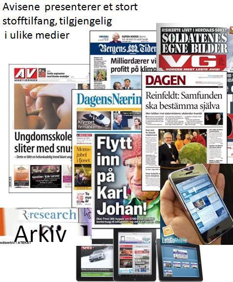 Bakgrunn: En «avis» er et mediehus/redaksjon som utgir journalistikk og annonser på papir og/eller digitalt, hovedsakelig i form av tekst og bilder, men også i andre formater som video, digitale