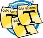 تمام موانع ساختاری تعریف شده توسط شما همانند Quick Part Gallery در Quick Parts ظاهر میشود. ورودی را کلیک کنید. Word ورودی Quick Part را درج میکند.