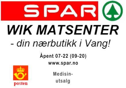 SPAR VANG