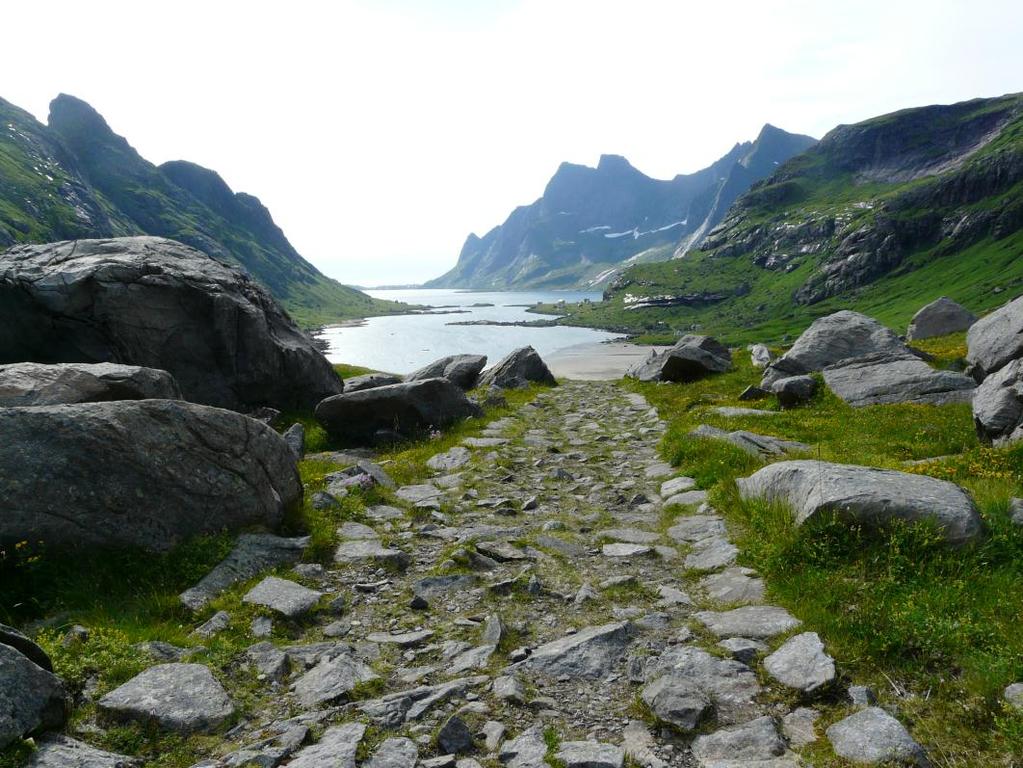 på landskap uten tyngre naturinngrep, naturtyper, arter og geologiske