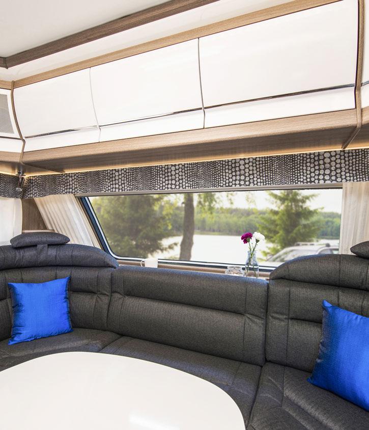 For din komfort. Å bo i en KABE caravan er å leve med høy komfort og kvalitet i alle detaljer, hver dag.