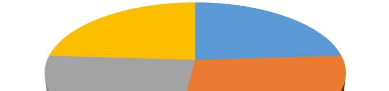 Dekkefornyelse 2014 2017 (prosent) Fjellregionen; 24 Hamarregionen; 24 Sør Østerdalsregionen; 24 Kongsvingerregio nen; 28 Figur 4: Dekkefornyelse 2014 2017 Bruprogram Nasjonal transportplan 2018 2029