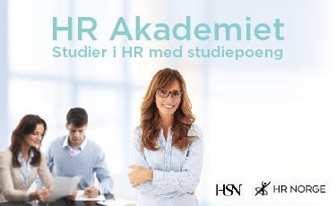 HR Akademiet sommerskole 2018 10 studiepoeng i rekruttering Gjennom et samarbeid med Høgskolen i Sørøst-Norge kan HR Norge tilby studiepoeng på HR akademiet.