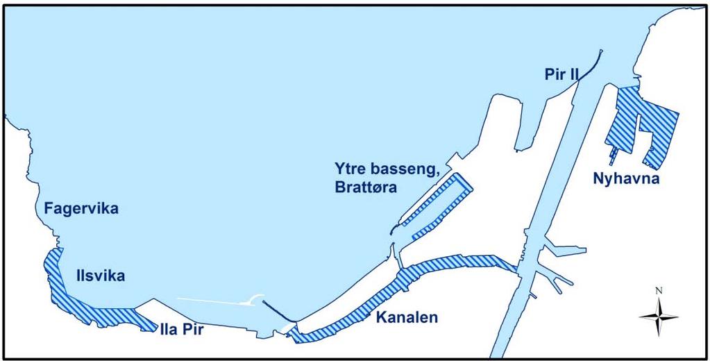 plante og dyreliv, og trygt inntak av sjømat Mindre risiko for