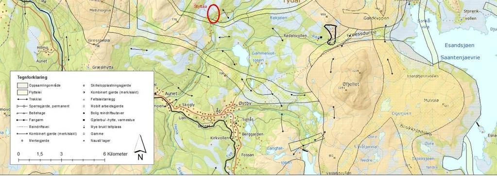 Definisjoner: Trekkleier: er viktige naturlige trekk mellom beiteområder og spesielt igjennom trange passasjer, der reinen trekker av seg selv, enten enkeltvis eller i flokk.