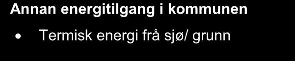 GWh Energiutgreiing Fedje kommune 2011 3.4 Lokal energitilgang Utgreiinga skal innehalde eit oversyn over nytta energiressursar i kommunen.