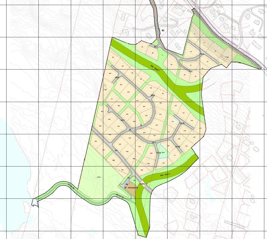 3 Beskrivelse av planområdet 3.1 Planområdet Reguleringsplanen omfatter et planlagt hytteområde med infrastruktur (H4 og H5 i kommunedelplanen). Det planlegges ca.