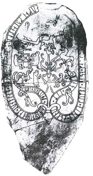 Dragonslayer. For our purposes, it merits particular mention that one of the images on the Ockelbo stone shows two gambling men with a drinking horn at a game board.