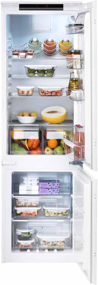 usporiadaná chladnička a mraznička všetky funkcie, ktoré potrebujete, aby vaše potraviny zostali dlhšie