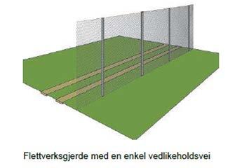 Hovedatkomsten mot sør dimensjoneres som tofelts vei (7 m bredde), mens utrykningsveien mot nord vil være enveiskjørt med