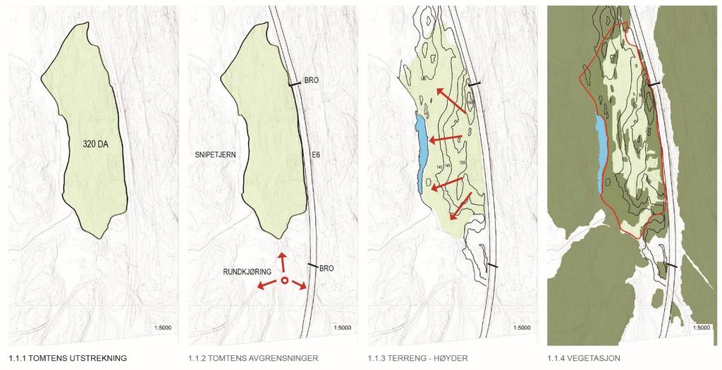 2 PLANFORSLAGET Forslag til reguleringsplan er basert på et skisseprosjekt som skal legges til grunn for det videre prosjekteringsarbeidet.