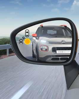 OVERVÅKING AV BLINDSONEN * Dette overvåkingssystemet er nyttig på veier med høy hastighet og motorveier.