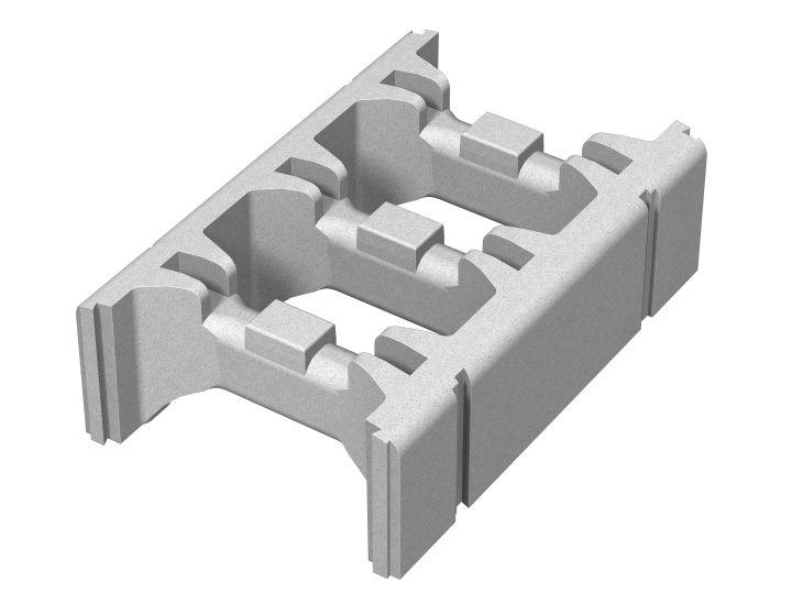 GLAVA SKUMPLAST GLAVA Ringmur GLAVA RINGMUR 520 Kombinert forskaling og isolering av ringmur med ferdigbehandlet overflate av fibersement.