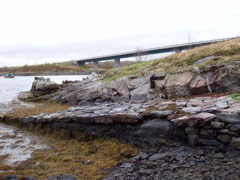 bryggefundamenter er dominerende i miljøet.