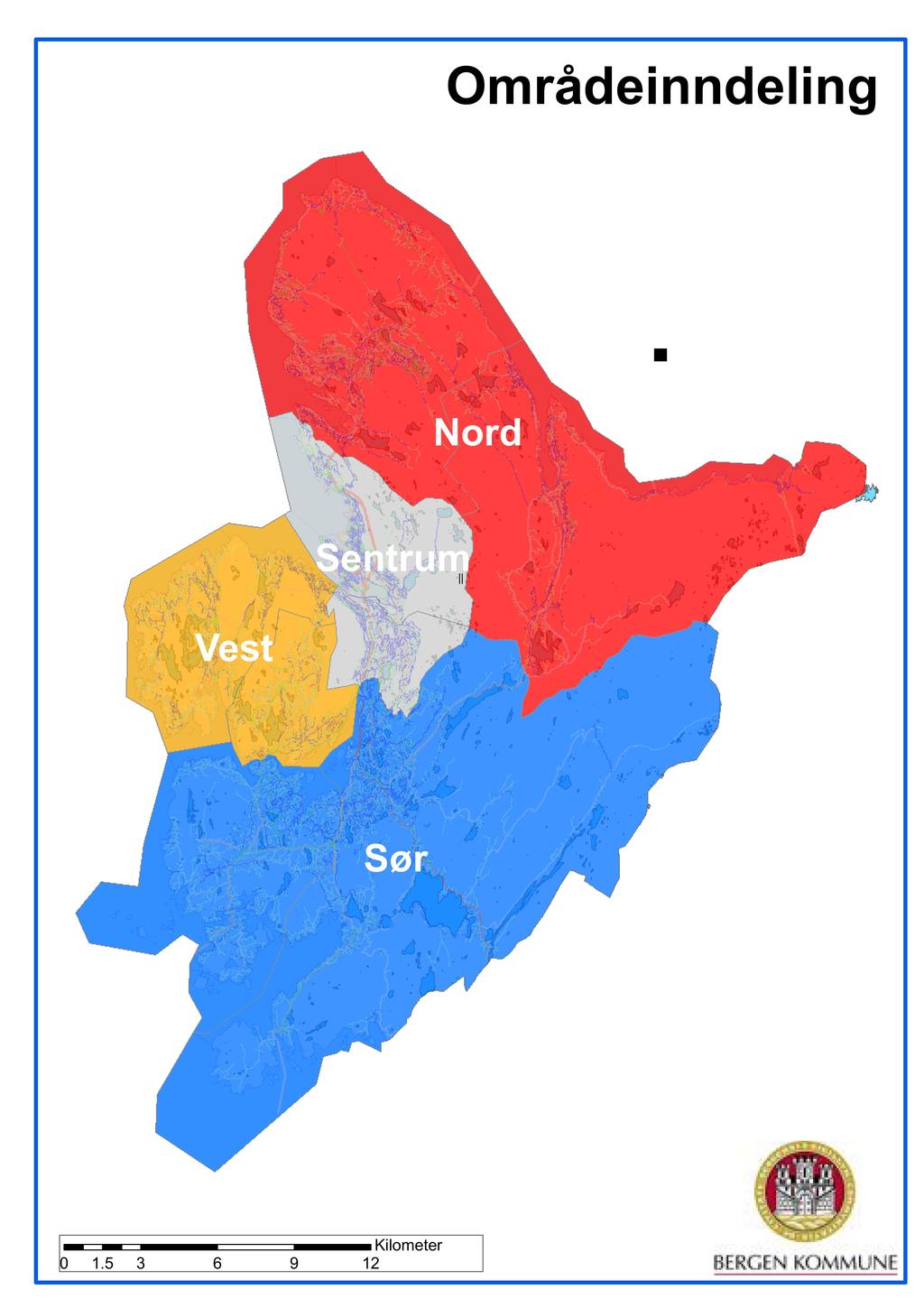 Områdeinndeling Nord.