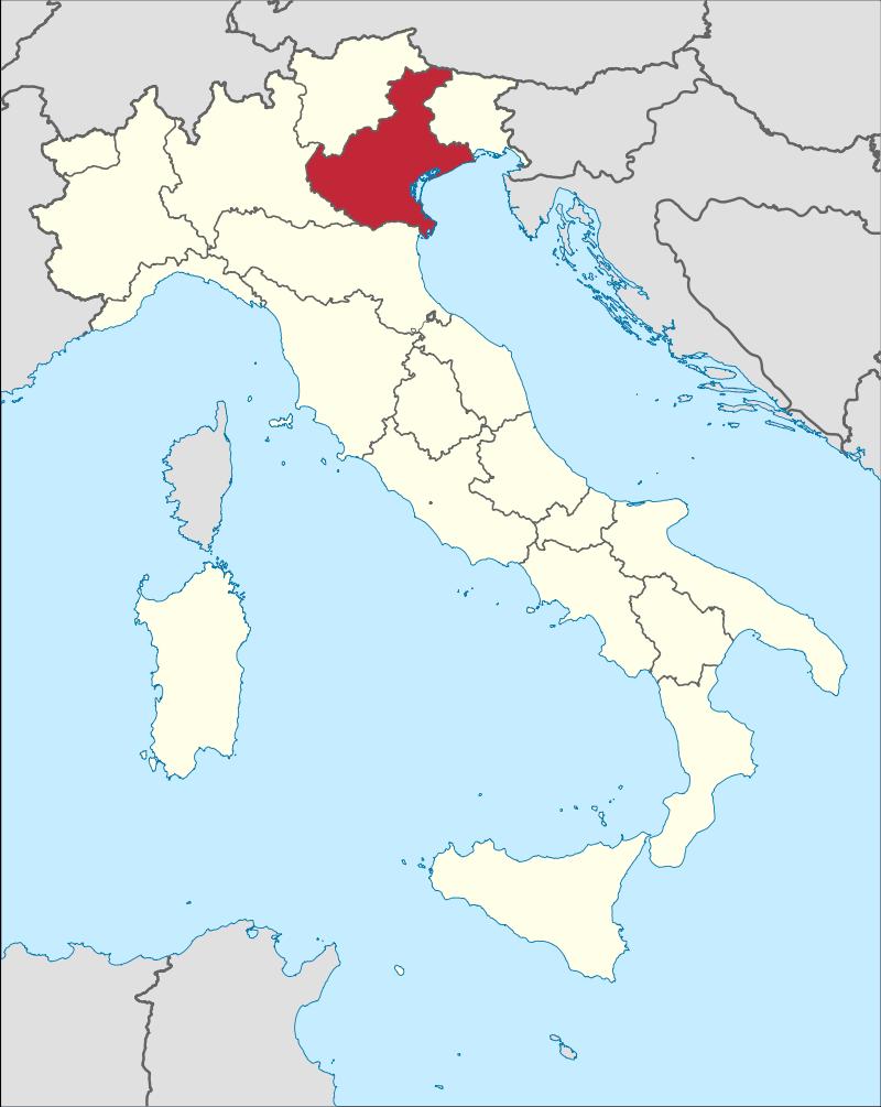 Vinclub Veneto Veneto (italiensk: Regione Veneto; venetiansk: Vèneto) er en region i nordøst-italia.