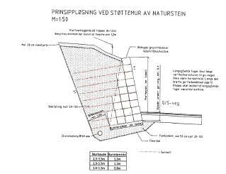 Dobloug sakens problemstilling versjon to av tegning J001 revidert i tilbudsfasen Mengden under