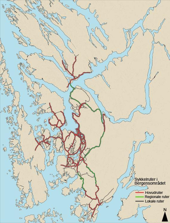 Regional areal- og transportplan for Bergensområdet Vedlegg til Fylkestinget Juni 2017 45 fungere som bytepunkt mellom bil og kollektivtransport.