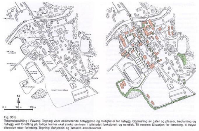 Regional areal- og transportplan for Bergensområdet Vedlegg til Fylkestinget Juni 2017 52 Kompakt og arealeffektiv utbygging gjer at ein kan skjerme kringliggjande grønt- og rekreasjonsområde for