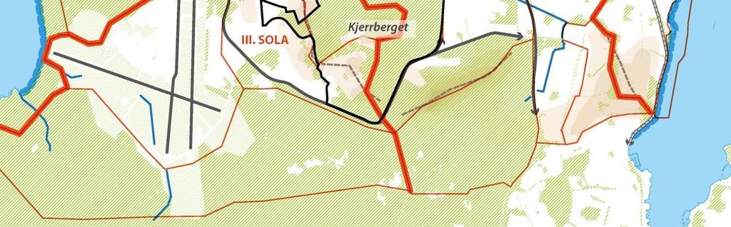 Skadberg studieområde ligger i overgangen mellom Forus Vest og Sola Hafrsfjorden.