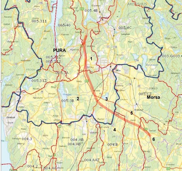 Vannmiljø - renseløsninger og konsekvensutredning 63 vannforekomstene Hølenelva (nr. 4), Kråkstadelva (nr. 5) og Bergerbekken som del av Vansjø-Hobølelva (nr. 6), se Figur 75.