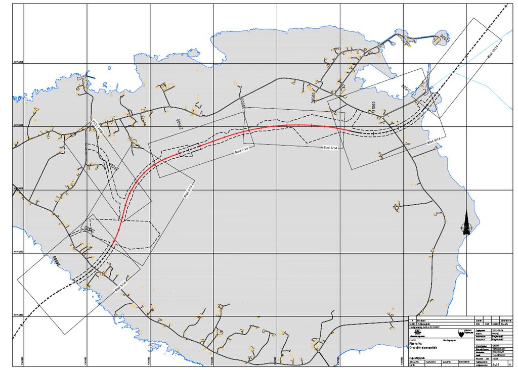 Figur 2: Oversiktskart, Fjørtofta Endringene på Fjørtofta er kun knyttet til de to