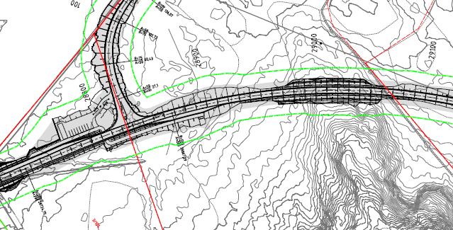 Tilkomstvegen ved det sørlige påhugget på Otterlei (kartblad 6 i ny plan) blir ikke forskjøvet som følge av at påslaget til tunnelen flyttes, men SVV har forlenget alle stopplommer som blir berørt av