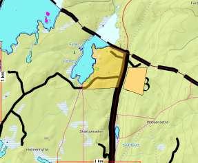 OMRÅDE: Soneren - Tjuvnatten H44- Fyrandvannet Gbnr 34/1 Innspill: 25 Dagens formål: LNF Foreslått formål: "Flytte" området for fritidsbebyggelse og erstatte område øst for Fv 191 Arealstørrelse: 190